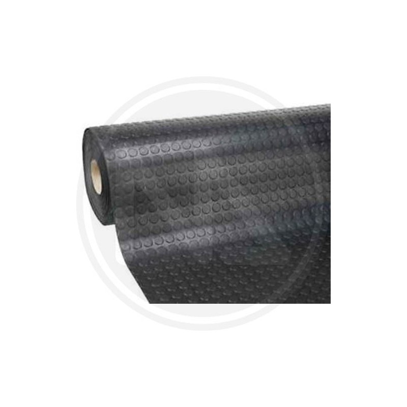 black pvc bolted floor covering