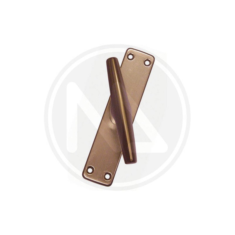 bronze anodized aluminium espagnolette for window "GINEVRA"