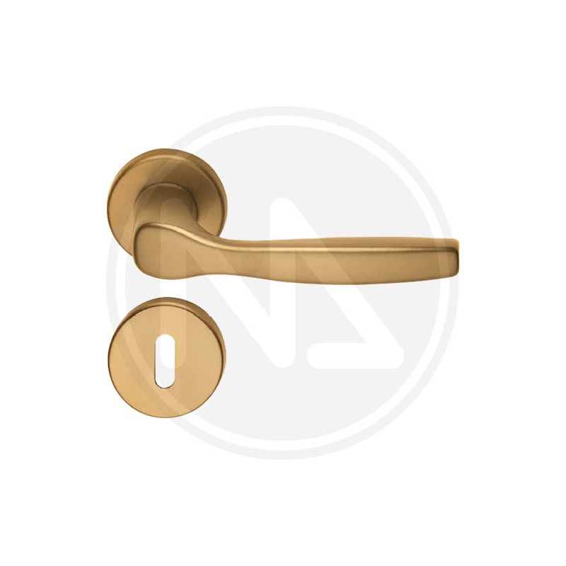 anodized aluminium door handle WITH WASHER