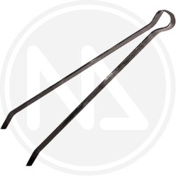 wrought iron CLAMP FOR FIREPLACE "723"