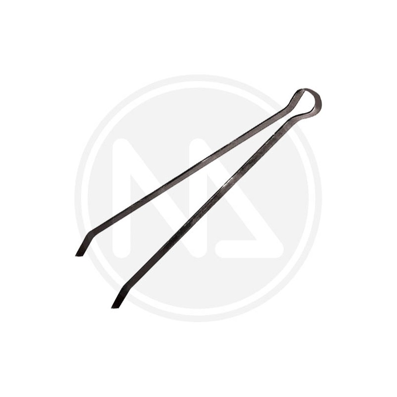 wrought iron CLAMP FOR FIREPLACE "723"