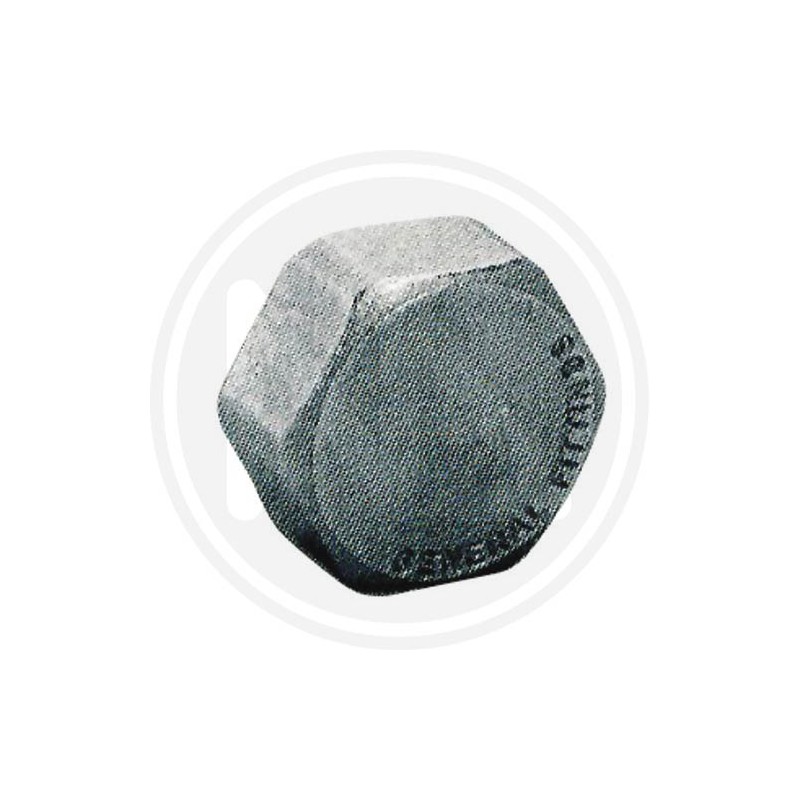STAINLESS STEEL CLOSED CAP 3/4" FOR PIPE PELLET STOVE