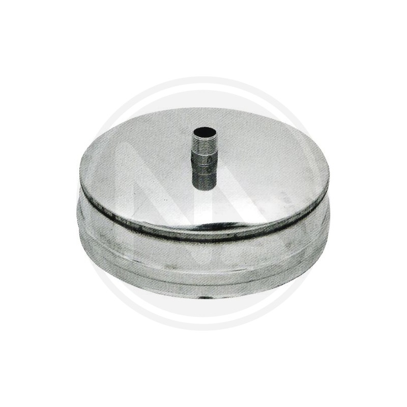 STAINLESS STEEL OPEN NO CONDENS CAP FOR PIPE PELLET STOVE
