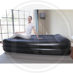 MATRIMONIAL AIR BED "AEROLUXE" BLACK