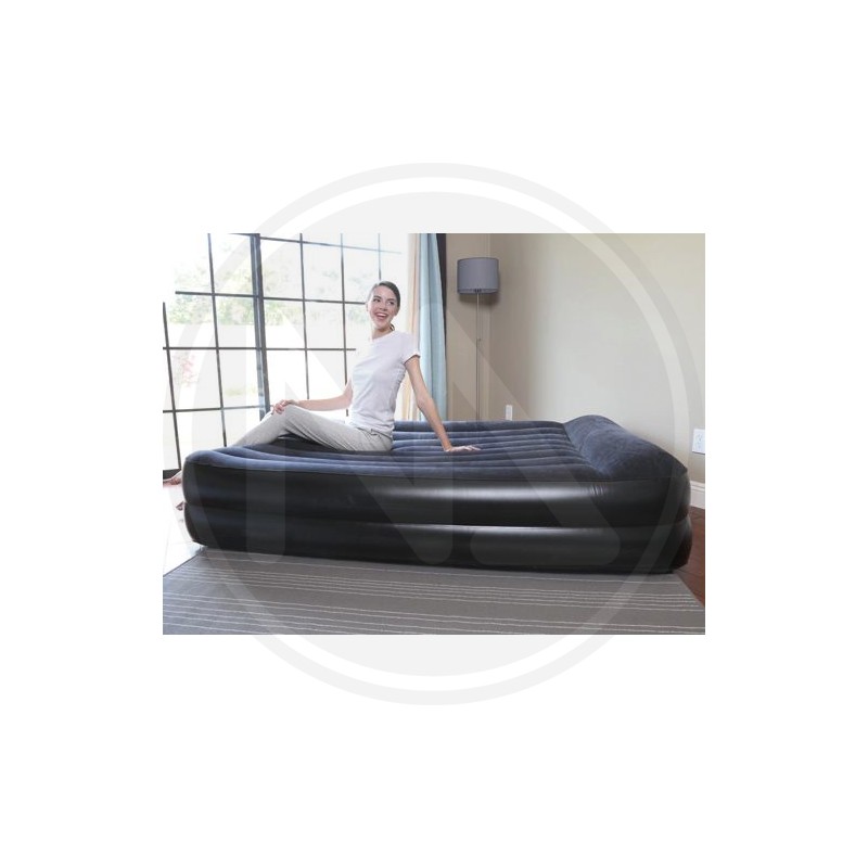 MATRIMONIAL AIR BED "AEROLUXE" BLACK