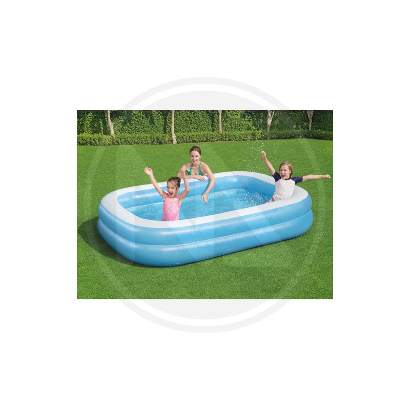 rectangular inflatable pool " VICO" 262X175X51H cm.