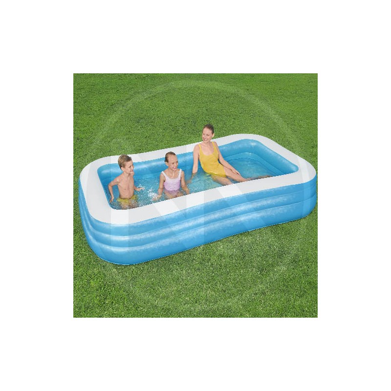 rectangular inflatable pool "VICO" 305X183X56H cm.