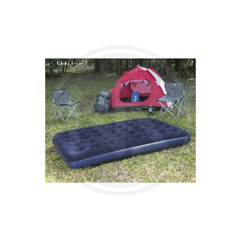 TWIN PLUS air bed "HORIZON AIRBED" BLU