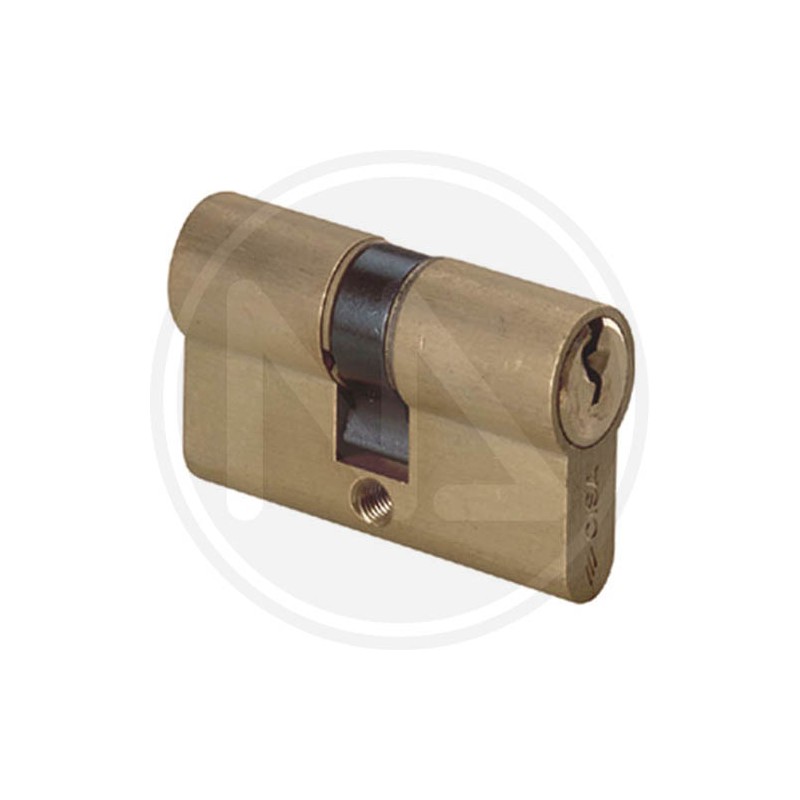 mortice version shaped cylinder BRASS "0G300" cisa