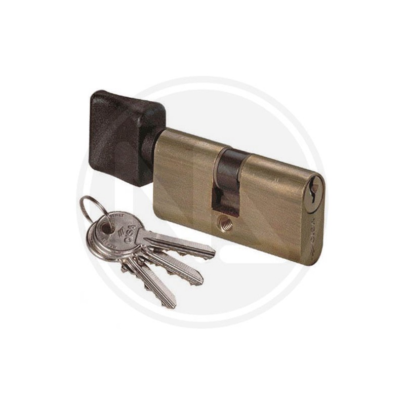 cylinders-oval mortice version cylinder with grip "08230" cisa