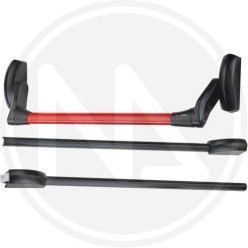 PANIC BAR "FAST PUSH" 59016.10 CISA WITH BAR
