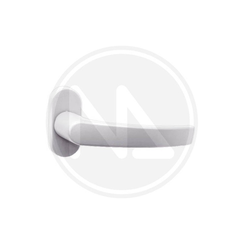 WHITE ALUMINUM DK FRAMES HANDLE
