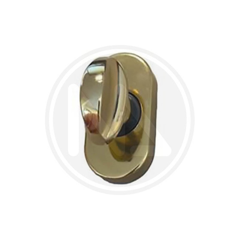 OPENING LIMITER with OVAL ROSETTE gold
