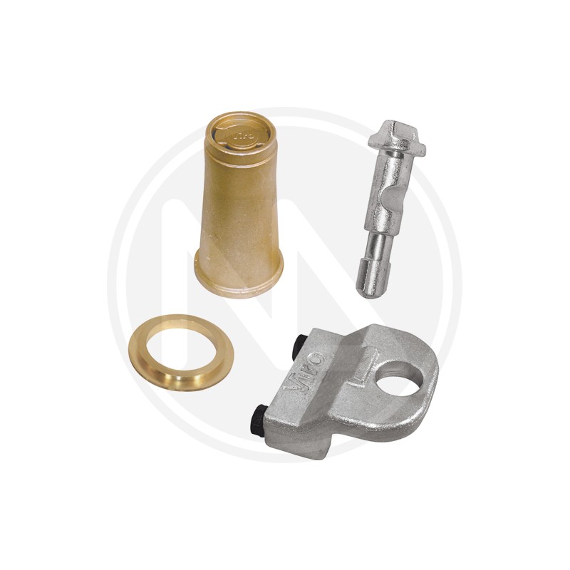 FIXING GROUP PADLOCK FOR GARAGE DOOR "696" VIRO