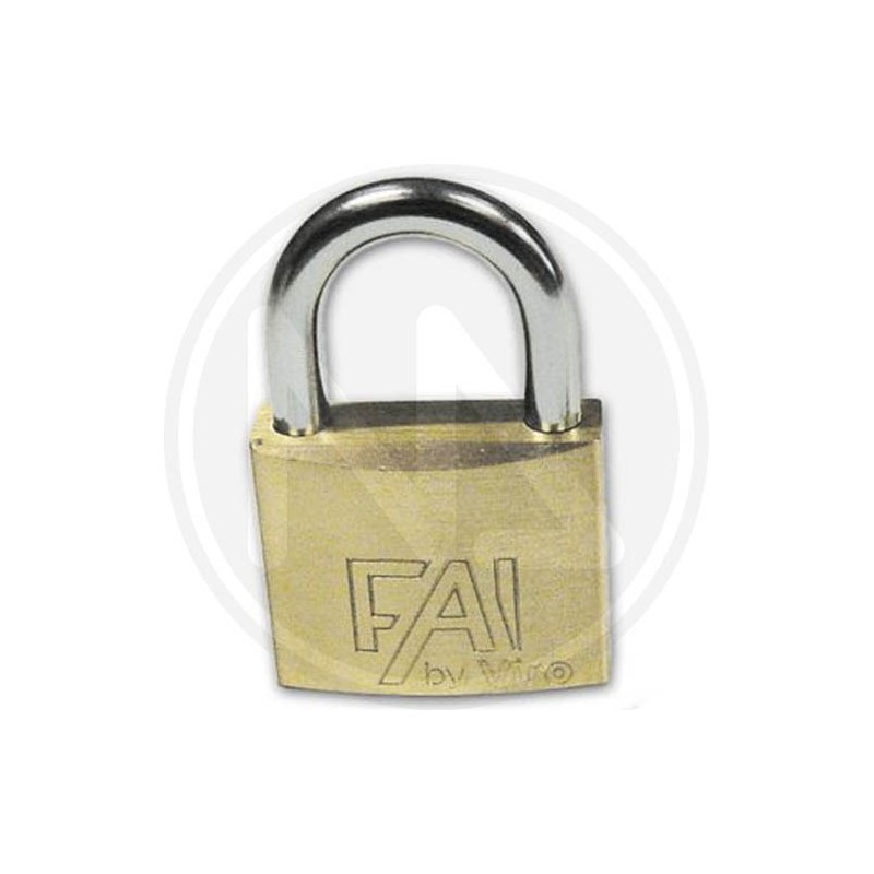 brass padlock with arch "fai " viro KA
