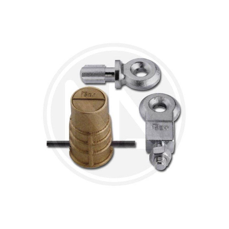 FIXING GROUP PADLOCK FOR SHUTTER "00490.7" ISEO
