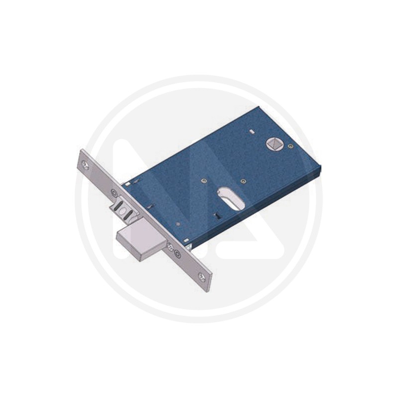 LOCK FOR BANDS DEAD AND ADJUSTABLE LATCH OMEC