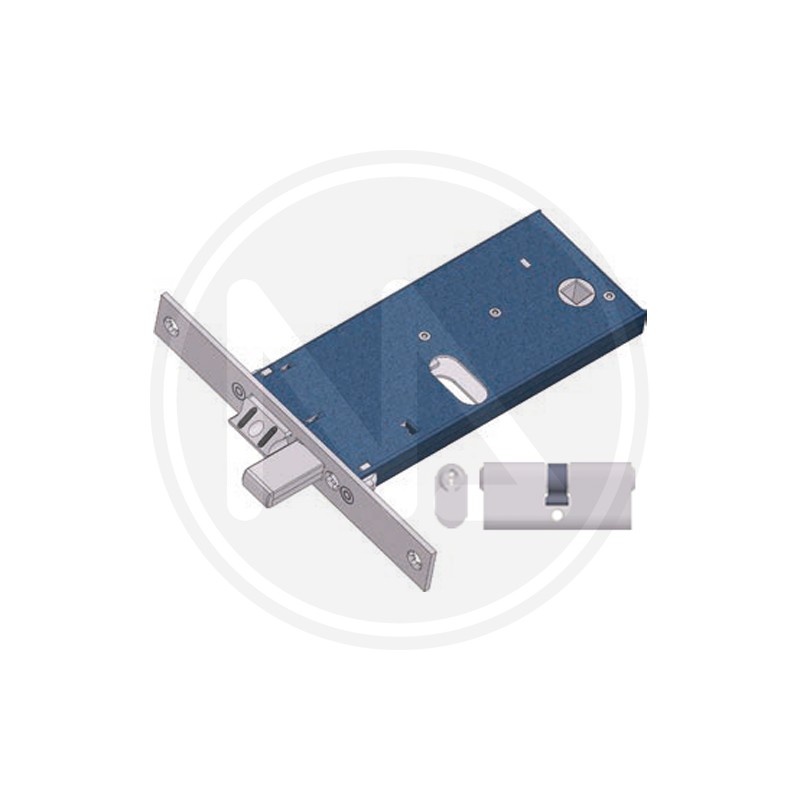 LOCK FOR BANDS WITH CYLINDER 54 mm OMEC