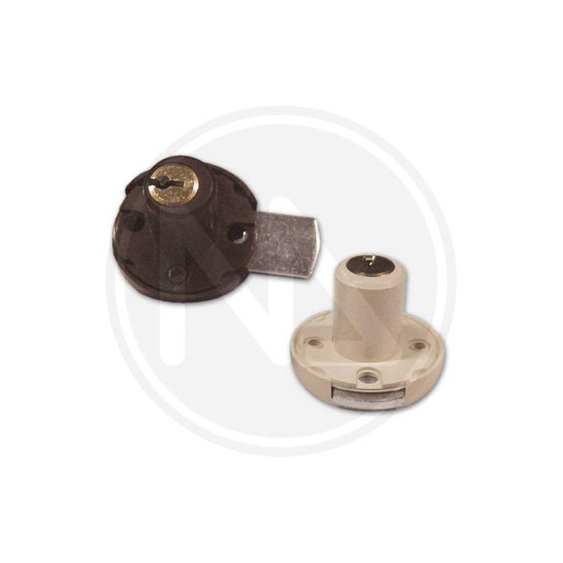 cylinder shaped lock for drawers "3-s"