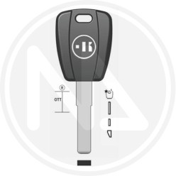 CHIAVE AUTO "FT22TK" KEYLINE