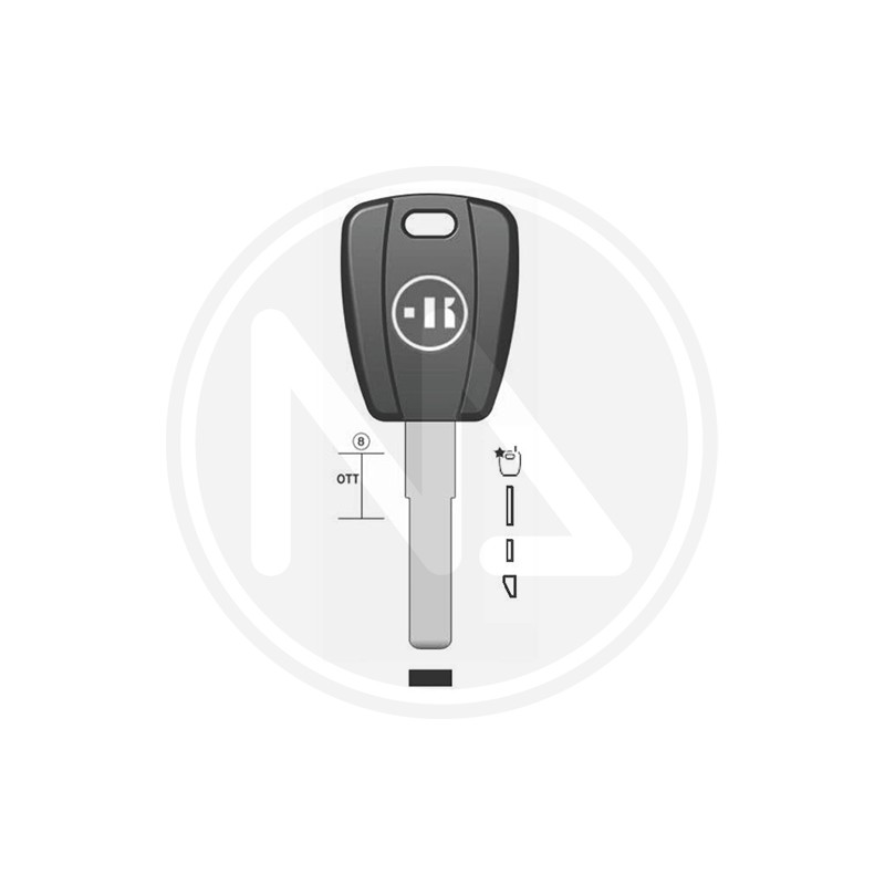 CAR KEY "FT22TK" KEYLINE
