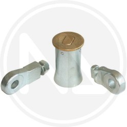 FIXING GROUP PADLOCK FOR SHUTTER "2830/40/630 POTENT