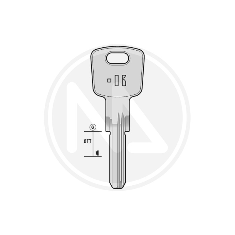 RAW PUNCHED KEY KEYLINE