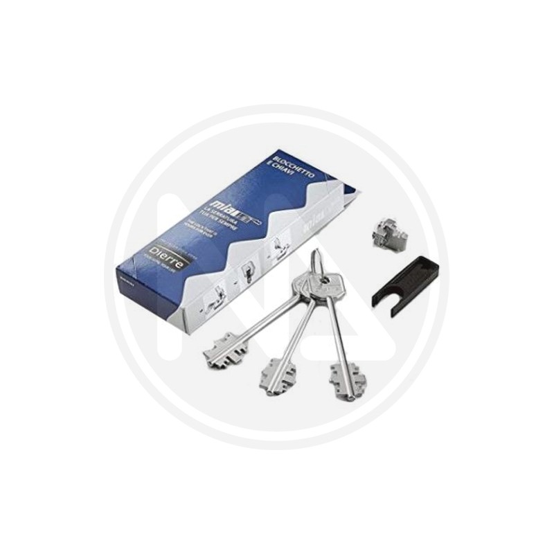 LOCK + 3 spare keys DIERRE ATRA