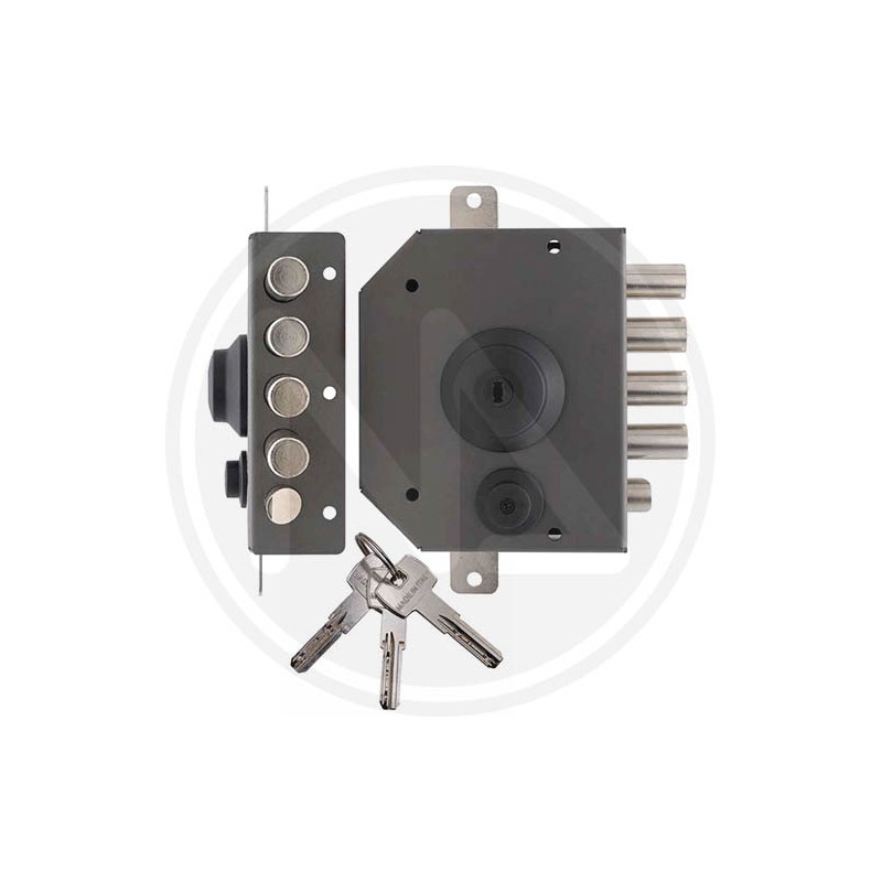 "TECO T1410" TRIPLE RIM LOCK
