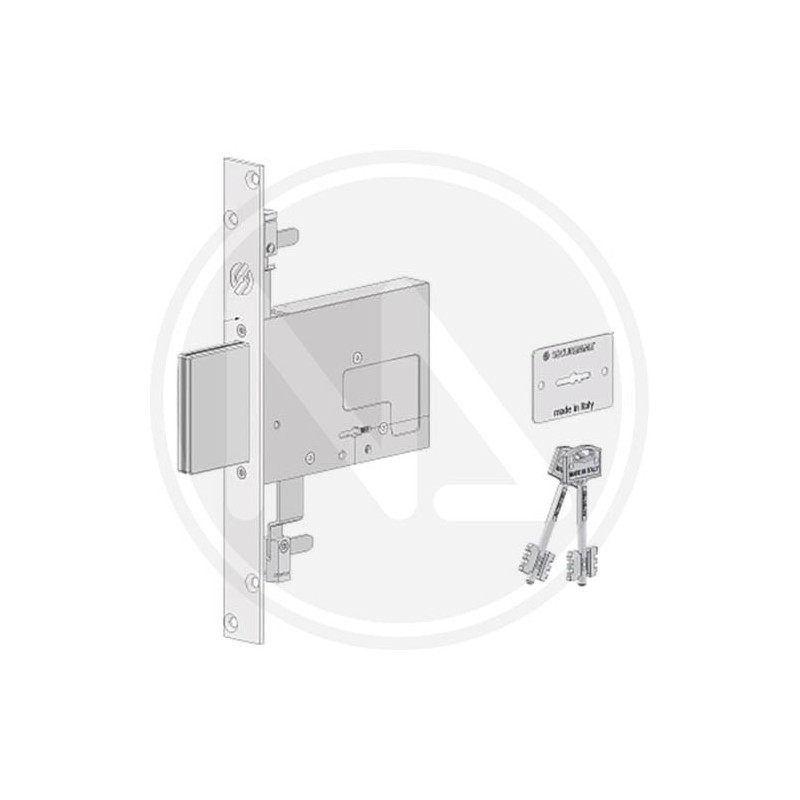 LOCKS MORTICE VERSION "2033" SECUREMME