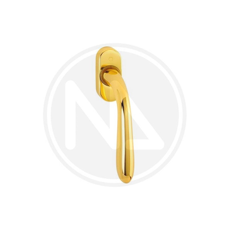 DK FRAMES HANDLE IN GOLD ALUMINIUM "AGNONE"