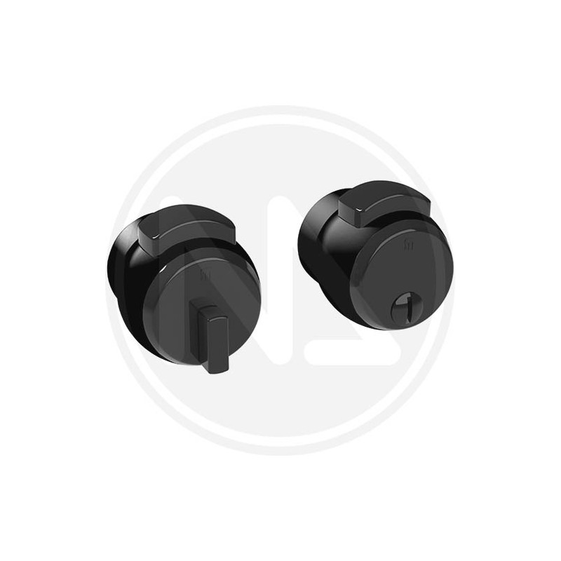 PRESS/OPEN KNOB with "nova 12" key BLACK MERONI