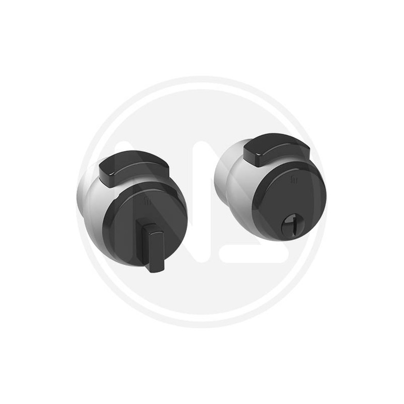 PRESS/OPEN KNOB with "nova 12" key MERONI GREY