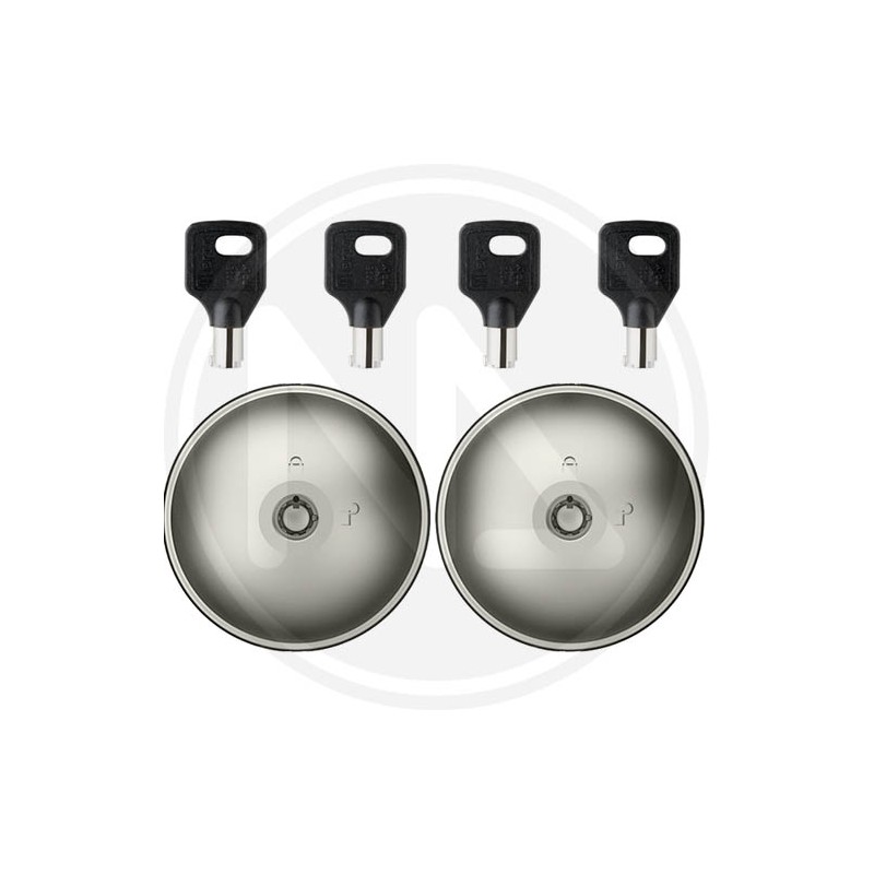 COMMERCIAL VEHICLE PADLOCK "UFO 2" set 2 pz MERONI