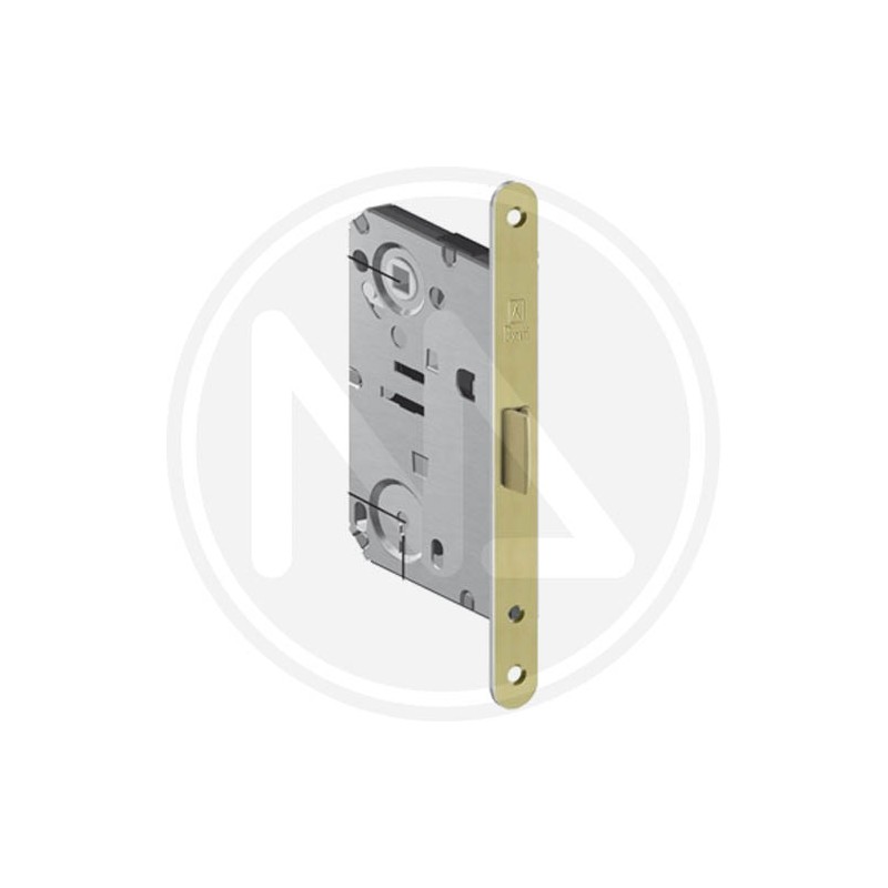 "B-BITTER" PATENT MORTICE LOCK MOD. T60 polished brass BONAITI