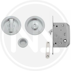 round type locks for sliding door CHROME