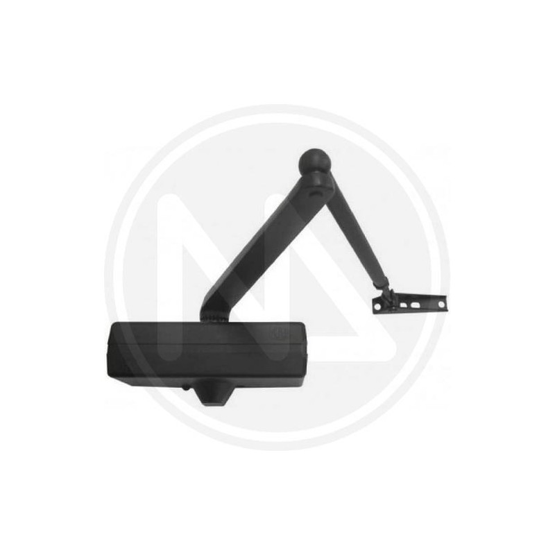 door closer multipower black "serie 564" mab