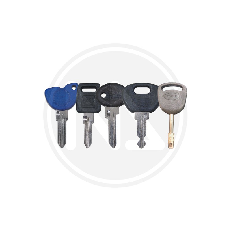raw car and motor key silca ref. a-B