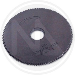 milling cut for key cutting machine-conical cut-silca