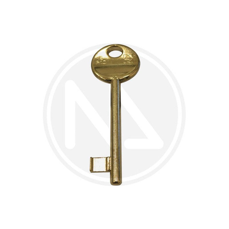 KEY FOR BRASS PLATED PATENT LOCKS SILCA