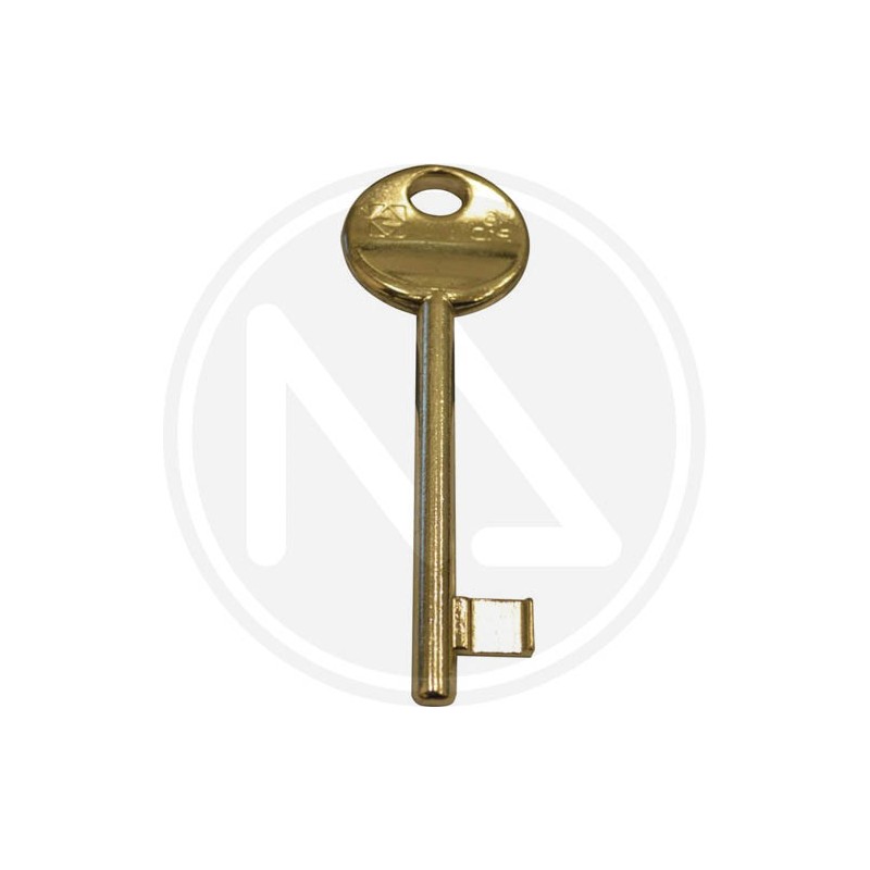 KEY FOR BRASS PLATED PATENT LOCKS SILCA