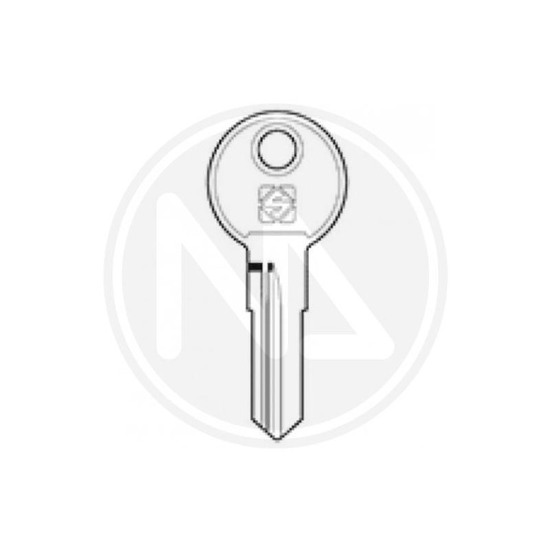 RAW KEY FOR DIFFERENTIATED GARBAGE BIN SILCA