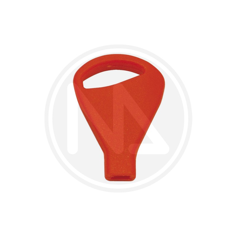 keyring for block shaft key "testa pvc"
