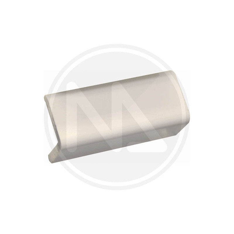 WHITE expanded hd PVC staff angle 3 MT.
