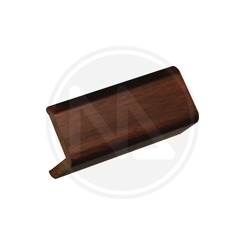 Wenge expanded hd PVC staff angle 3 MT.