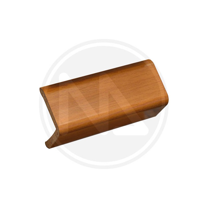 LIGHT WALNUT expanded hd PVC staff angle 2,90 MT.
