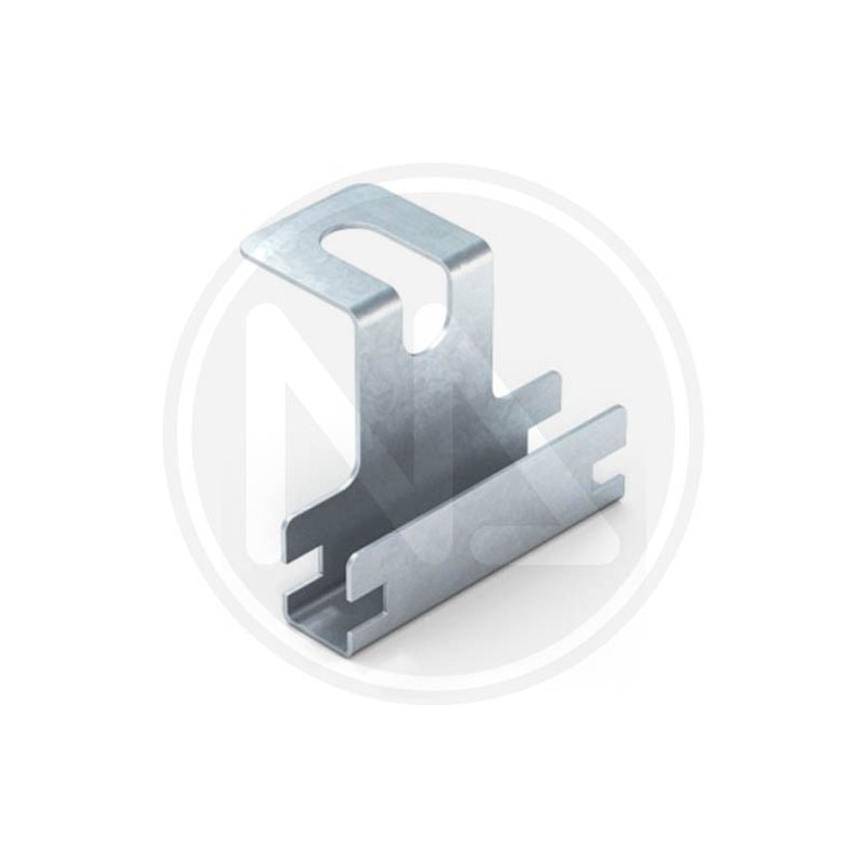 ORTHOGONAL HOOK for PLASTERBOARD PROFILE