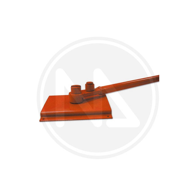 iron bar bender plate 14 mm. with handle