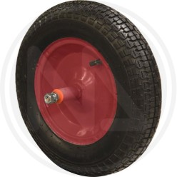 PNEUMATIC WHEEL FOR BARROW SHAFT 100