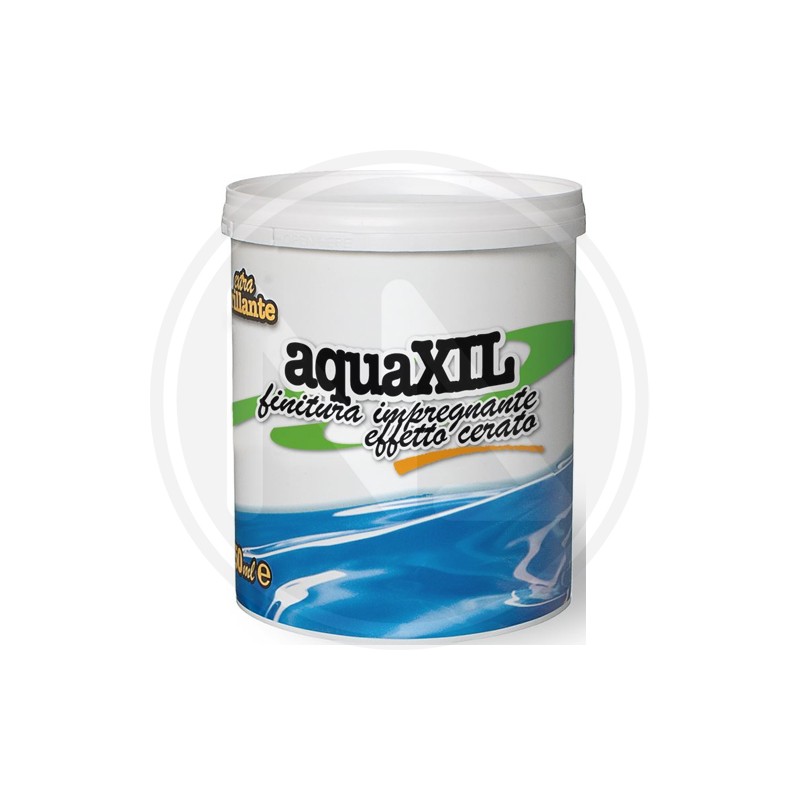 STAIN FOR WOOD WATER BASED WAX EFFECT "AQUAXIL 750 ML." LAIV
